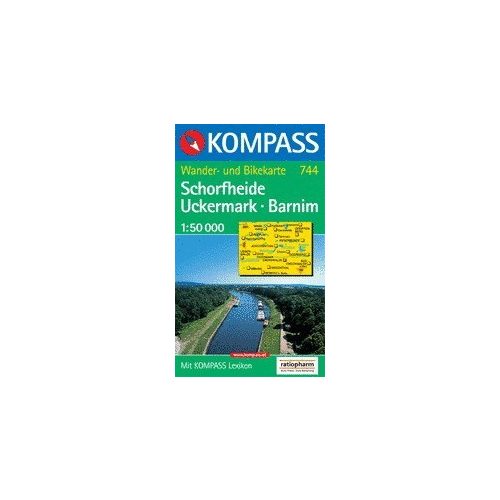 WK 744 Schorfheide Uckermark, Barnim - KOMPASS