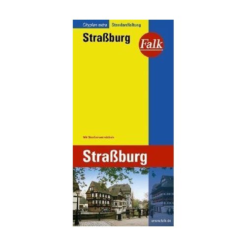 Strasburg várostérkép - Falk
