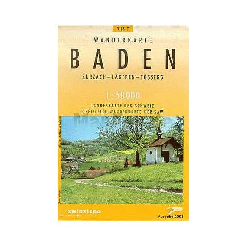 Baden turistatérkép (T 215) - Landestopographie