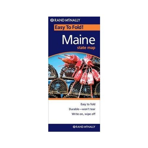 Maine (EasyToFold) térkép - Rand McNally