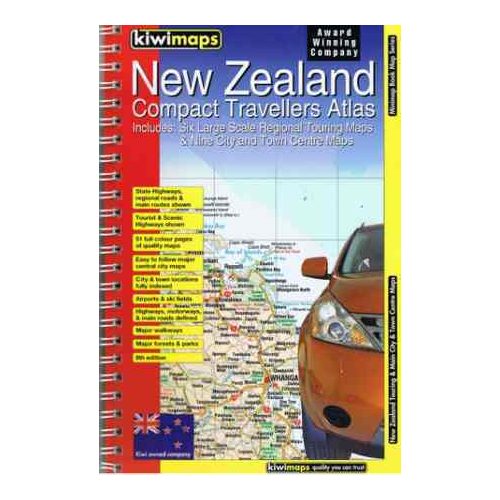 Új-Zéland atlasz - Kiwimaps