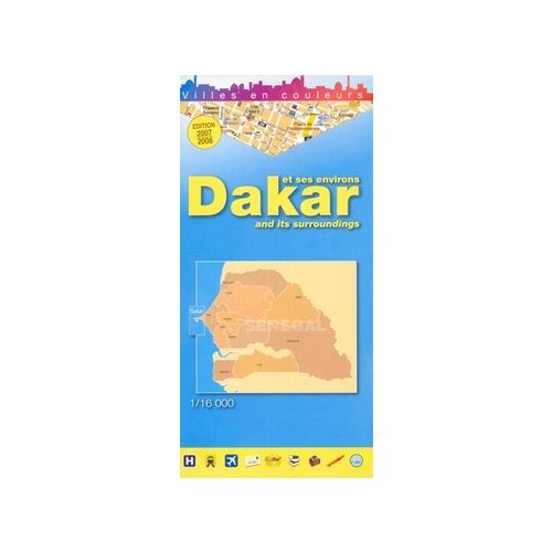 Dakar térkép - Laure Kane