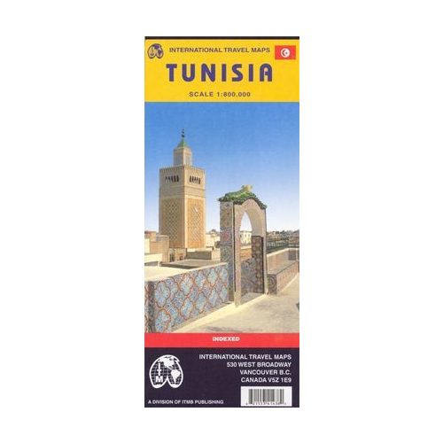 Tunézia térkép - ITM
