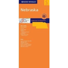 Nebraska térkép - Rand McNally
