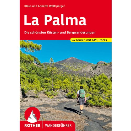 La Palma, német nyelvű túrakalauz - Rother