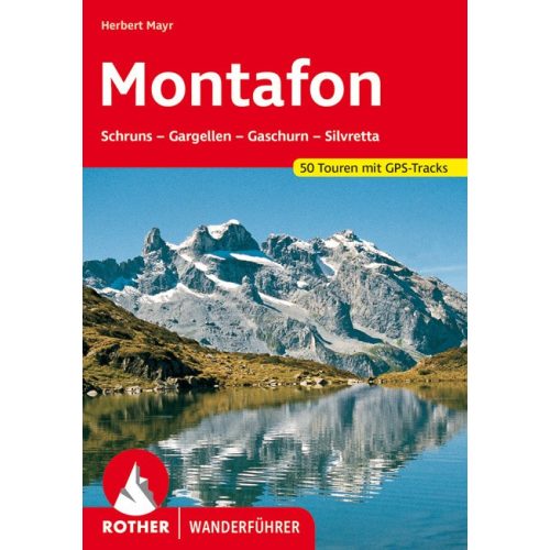 Montafon, német nyelvű túrakalauz - Rother