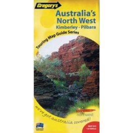   Australia's North West: Kimberley - Pilbara térkép - Gregory's 