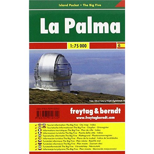 La Palma zsebtérkép - Freytag-Berndt