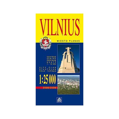 Vilnius térkép - Jana Seta