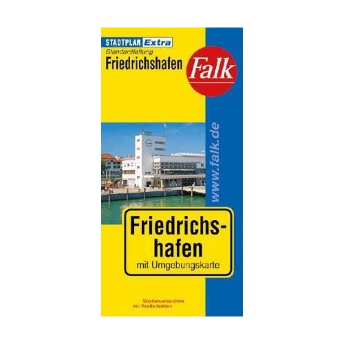Friedrichshafen Extra várostérkép - Falk