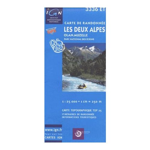 Les Deux Alpes / Olan / Muzelle - IGN 3336ET
