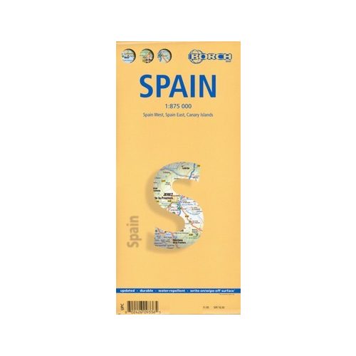 Spanyolország térkép - Borch