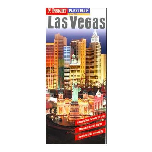 Las Vegas laminált térkép - Insight
