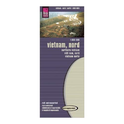 Vietnám (északi rész) térkép - Reise Know-How