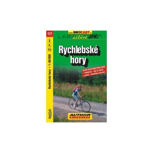 Rychlebske hory - SHOCart kerékpártérkép 117