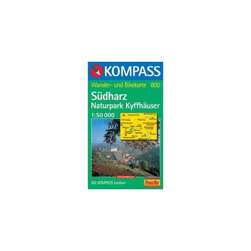 WK 800 Südharz/NP Kyffhäuser - KOMPASS