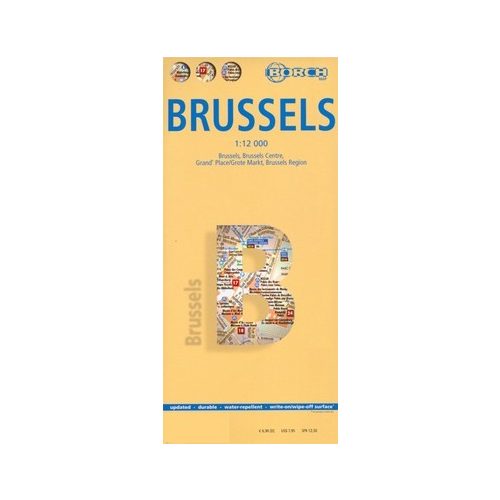 Brüsszel térkép - Borch