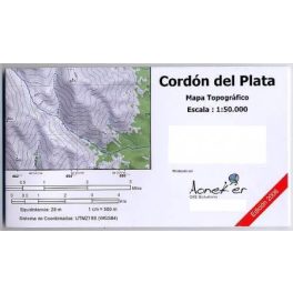 Cordón del Plata térkép (14) - Aoneker