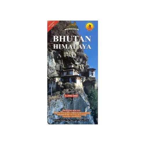 Bhutan Himalaya térkép - Himalayan Maphouse