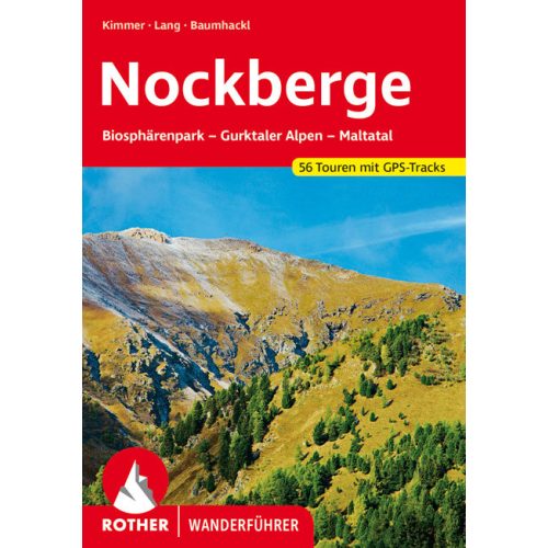 Nockberge, német nyelvű túrakalauz - Rother