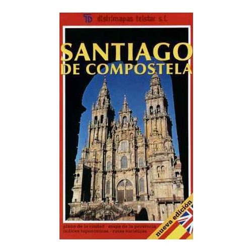Santiago de Compostella és környéke térkép - Telstar