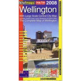 Wellington (Complete) térkép - Kiwimaps