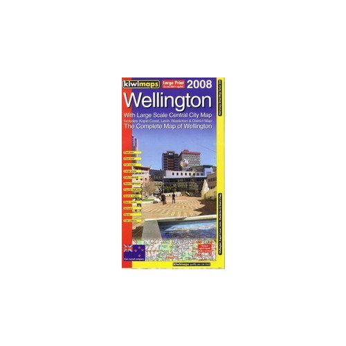 Wellington (Complete) térkép - Kiwimaps