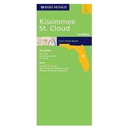 Kissimmee, St Cloud, FL térkép - Rand McNally