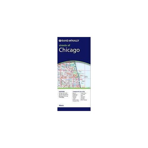 Chicago térkép - Rand McNally