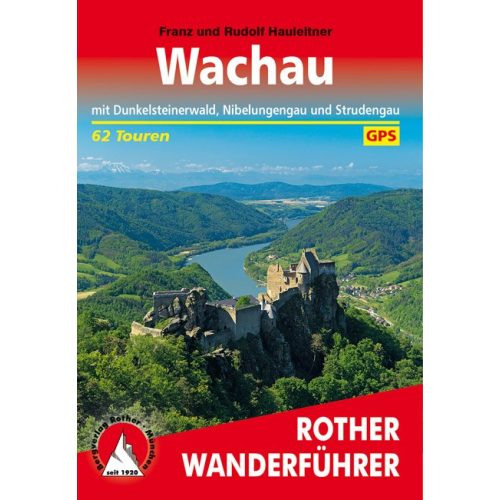 Wachau, német nyelvű túrakalauz - Rother