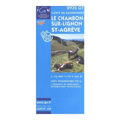 Le Chambon-sur-Lignon / Saint-Agrève - IGN 2935OT
