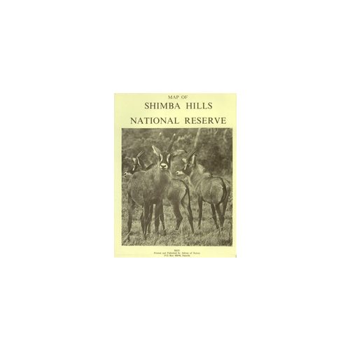 Shimba Hills National Reserve térkép - Survey of Kenya