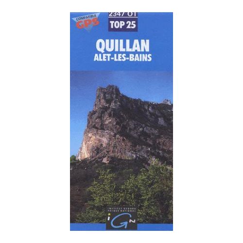 Quillan / Alet-Les-Bains - IGN 2347OT