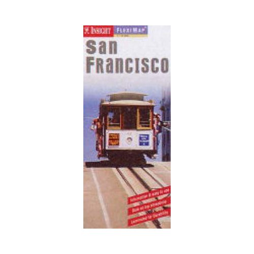 San Francisco laminált térkép - Insight