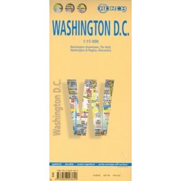 Washington DC térkép - Borch