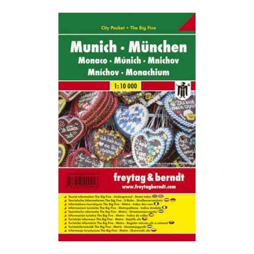 Munich, pocket map - Freytag-Berndt