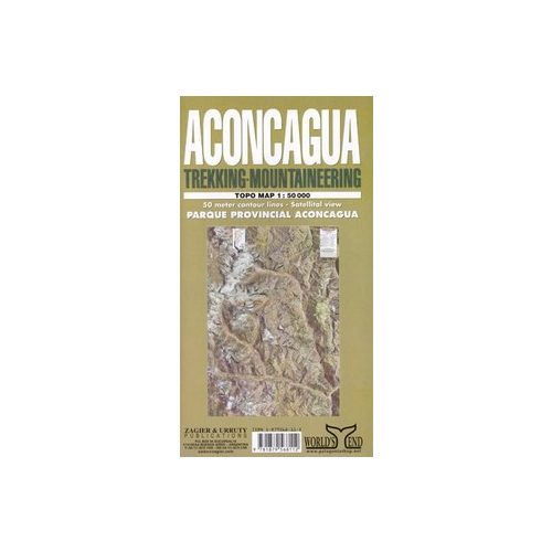 Aconcagua térkép - Zagier y Urruty 