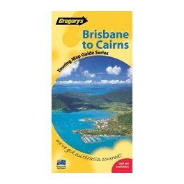 Brisbane to Cairns térkép - Gregory's 