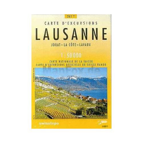 Lausanne - Landestopographie T 261