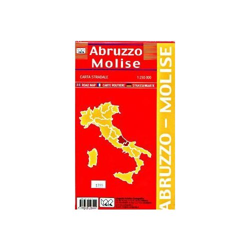 Abruzzo, Molise autótérkép - LAC