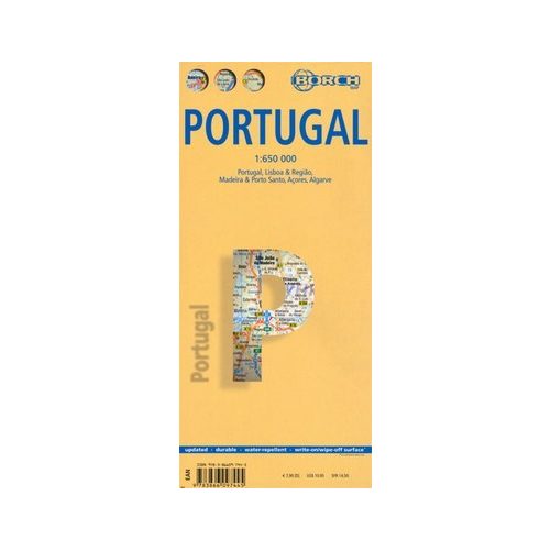 Portugália térkép - Borch