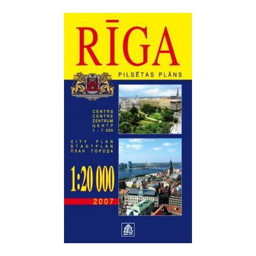 Riga térkép - Jana Seta
