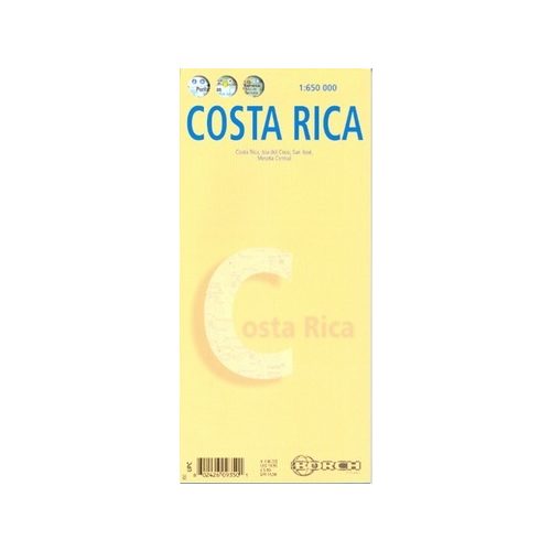 Costa Rica térkép - Borch