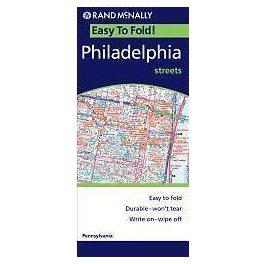 Philadelphia, PA (EasyToFold) térkép - Rand McNally