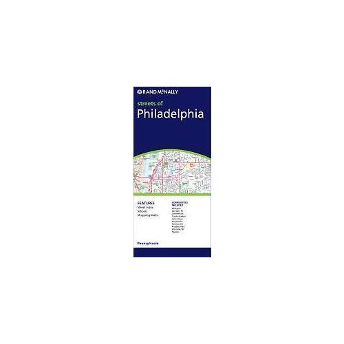 Philadelphia, PA térkép - Rand McNally