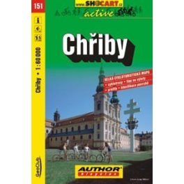 Chřiby kerékpártérkép (151) - ShoCart