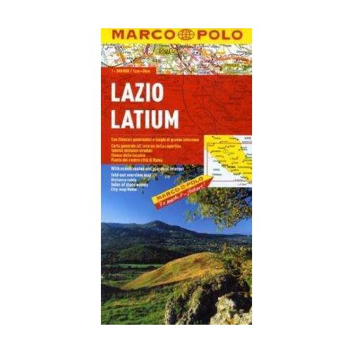 Lazio térkép - Marco Polo