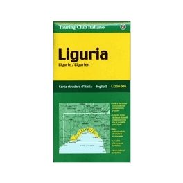 Liguria autótérkép - TCI