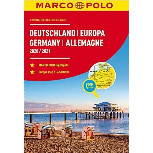 Germany, travel atlas - Marco Polo