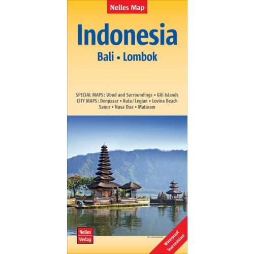Indonesia: Bali & Lombok, travel map - Nelles